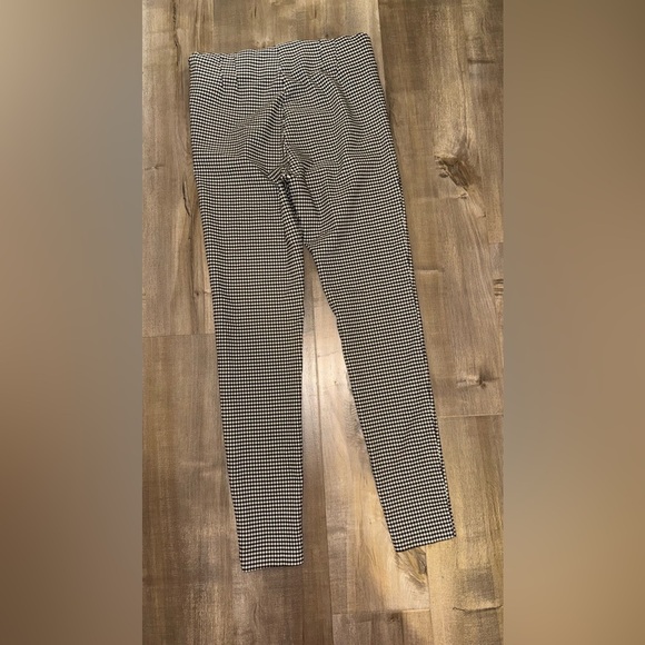 Zara Women’s Houndstooth Trousers in Black & White Size Large - Picture 7 of 7